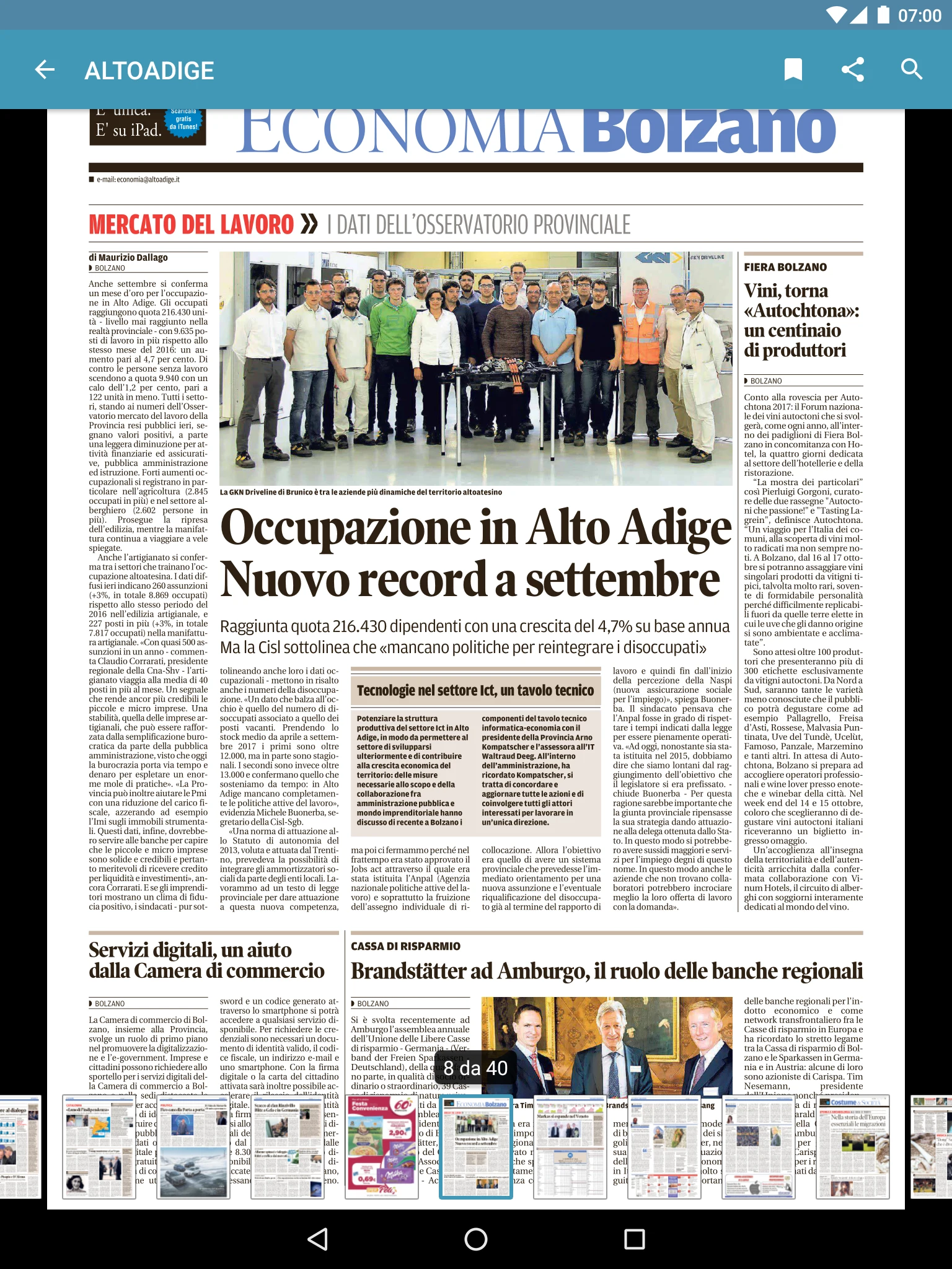 Alto Adige screenshot