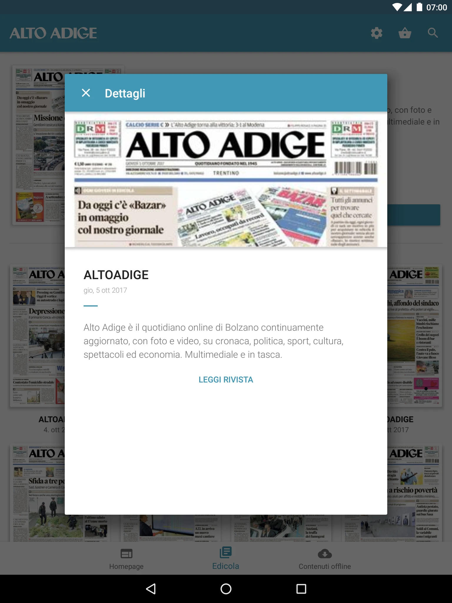 Alto Adige screenshot