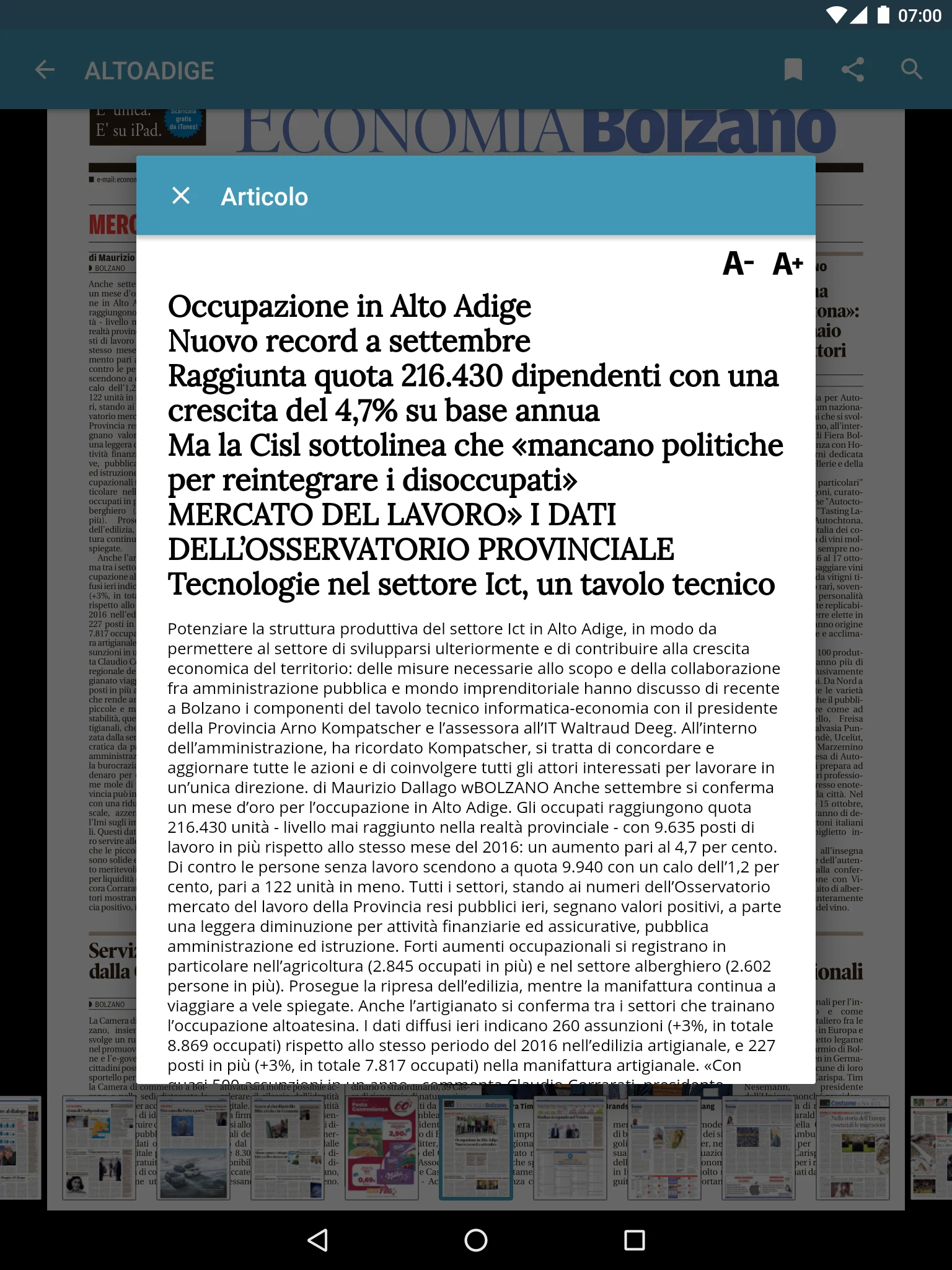Alto Adige screenshot